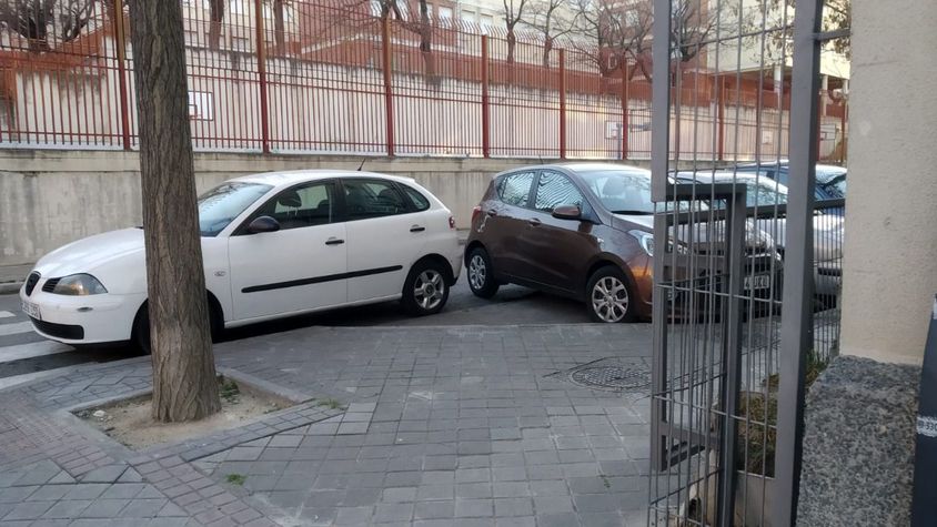 Ejemplo de aparcamiento