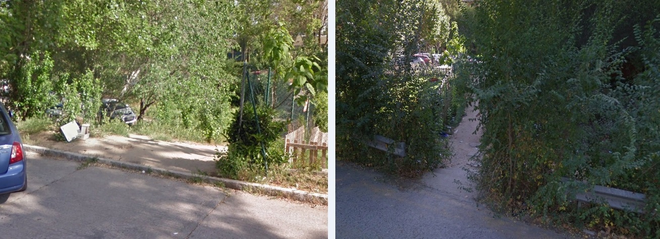 Paso entre Santa Susana y anillo verde ciclista