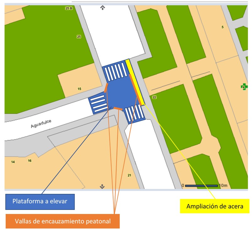 Propuesta mejora callejón plaza de Ntra. Sra. de Loreto.