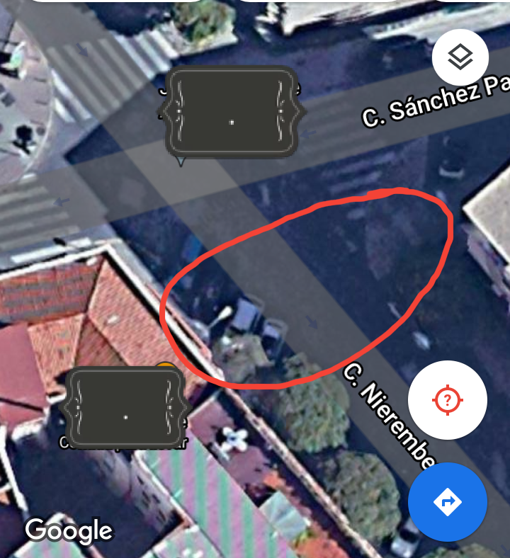 Cruce con sólo tres pasos de cebra