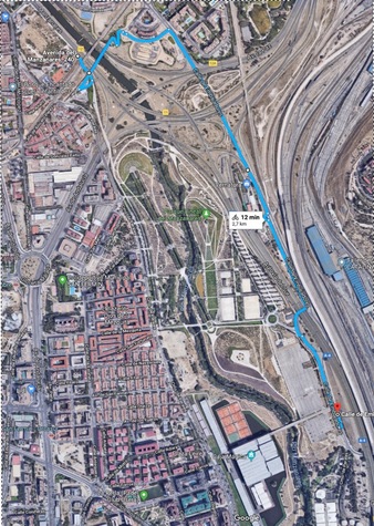 ruta actual única asfaltada.