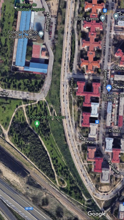 VISTA AEREA DEL CAMINO