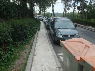 Acera ridícula