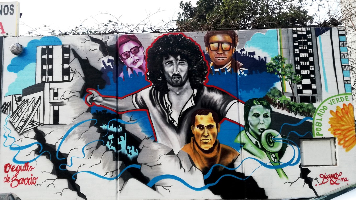 Mural de la Asociación de Vecinos Guetaria