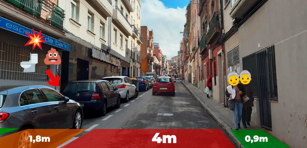 Necesitamos Aceras Caminables en nuestros barrios