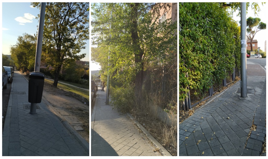 Aceras Centro de Salud Fuentelarreina