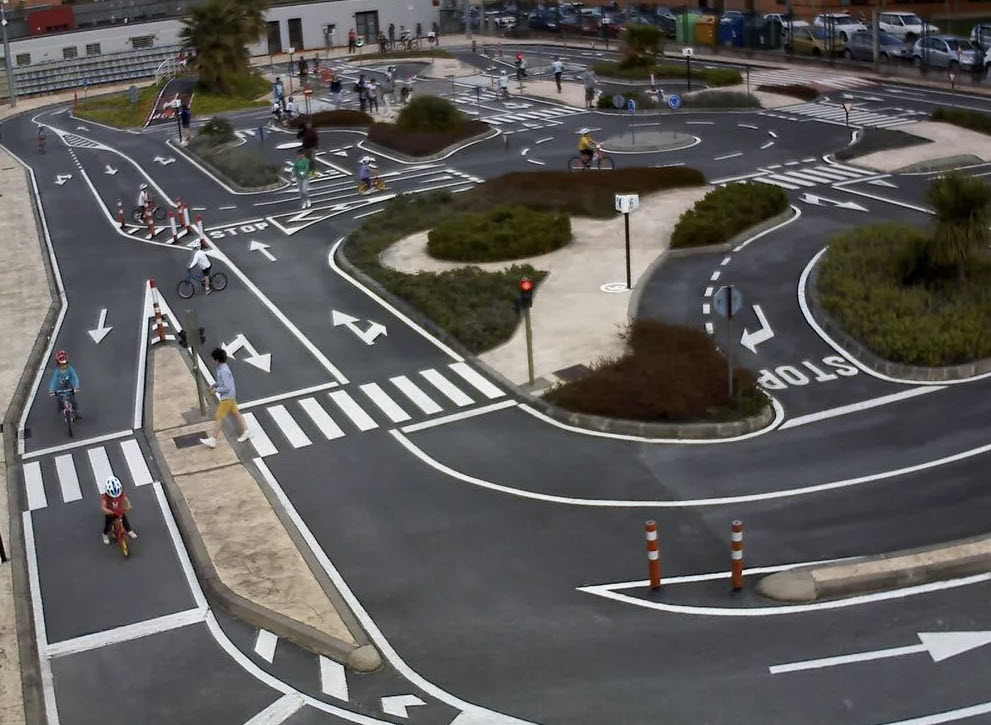 Parque infantil de Tráfico del Ayuntamiento de Logroño