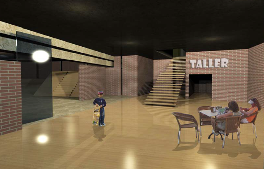 Infraestructura para la practica y formacion deportes de deslizamiento