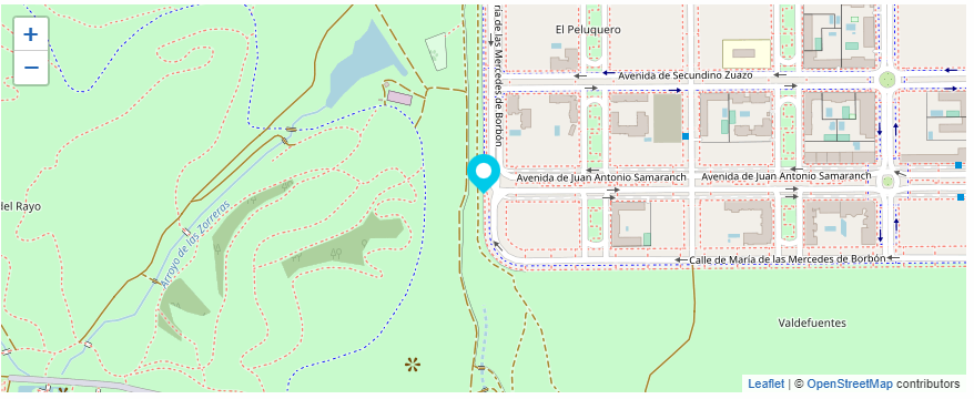 Propuesta nuevo acceso parque forestal