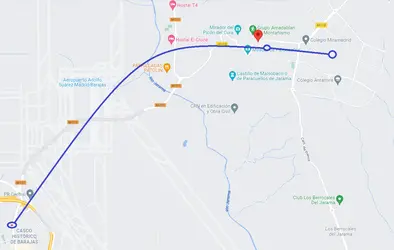 Ramal de Metro: Barajas - Paracuellos - Miramadrid