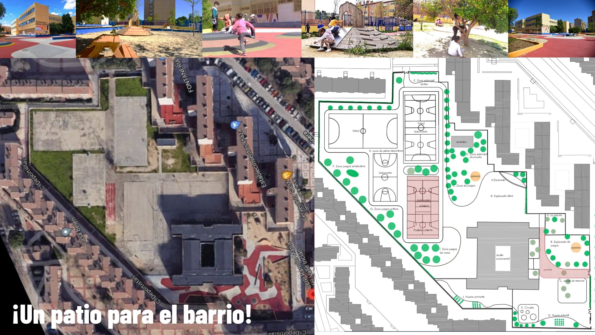 Un patio para el barrio