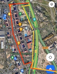 Carril bici Butarque 