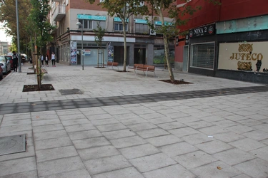 Calle Alcala con Alfonso Paso