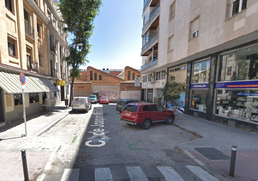 Este es el estado actual de la zona. Completamente degradado y desactualizado.