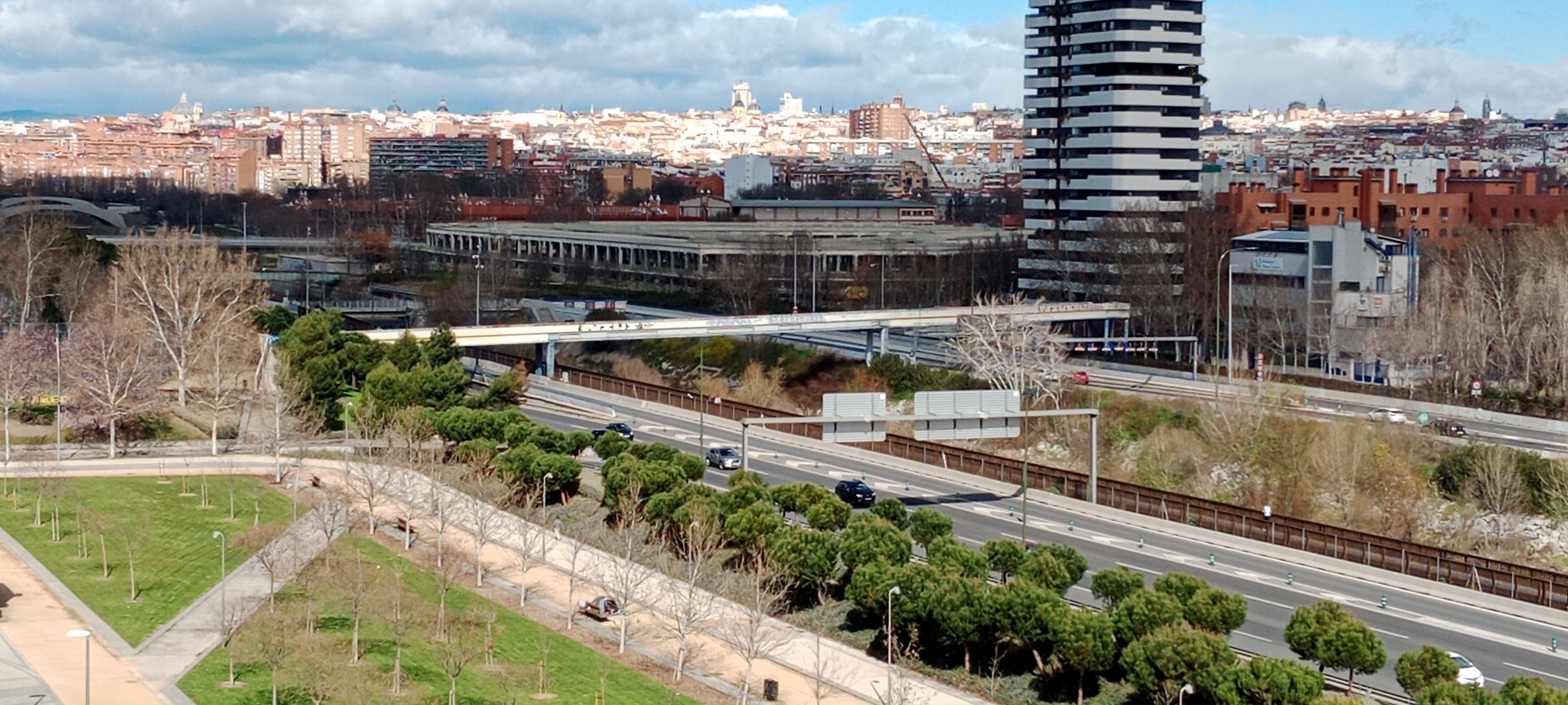Puente inseguro sobre la M 30