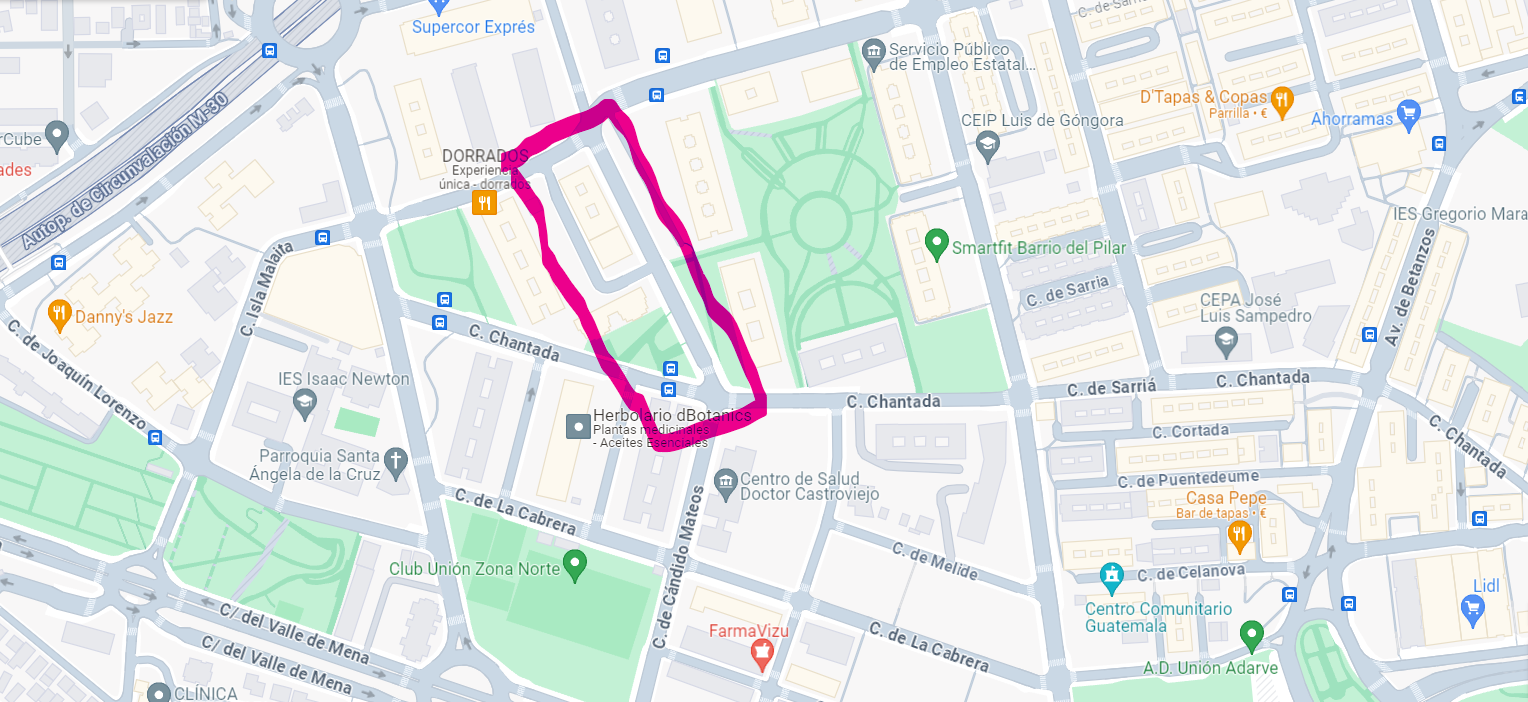 Acondicionamiento calle Cándido Mateos