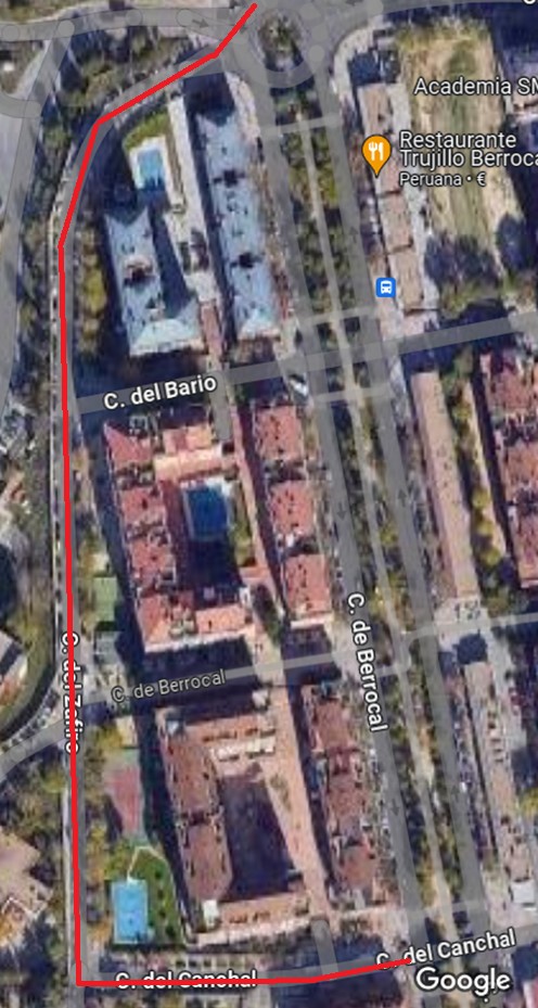 ZONA AFECTADA POR LA PROPUESTA