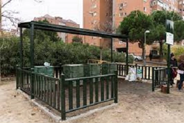 Nodo de Mar de Cristal, Hortaleza, primer Nodo de Madrid en la calle.