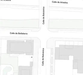Cruce Bellaterra con Balcánica.