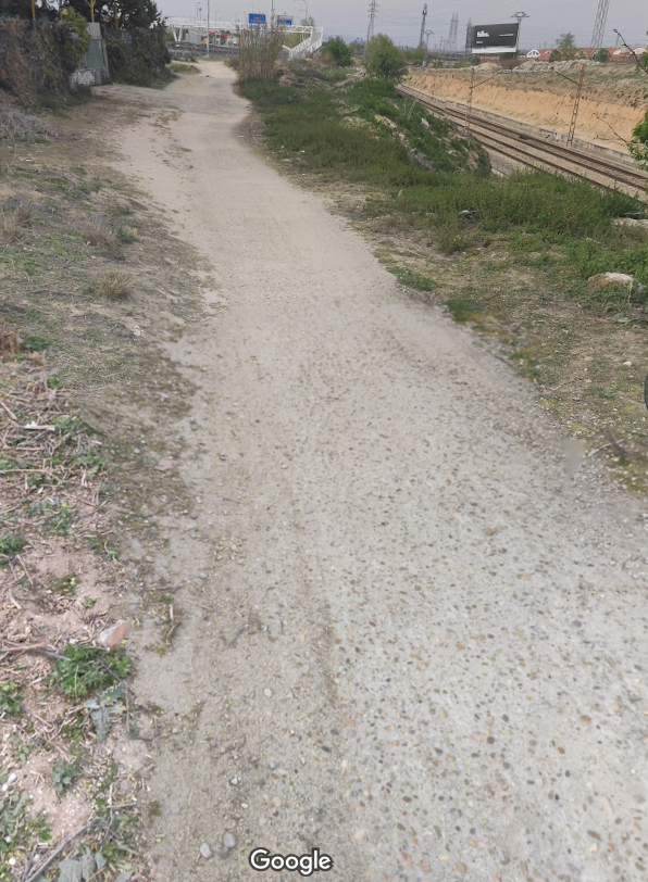 Estado actual del carril bici