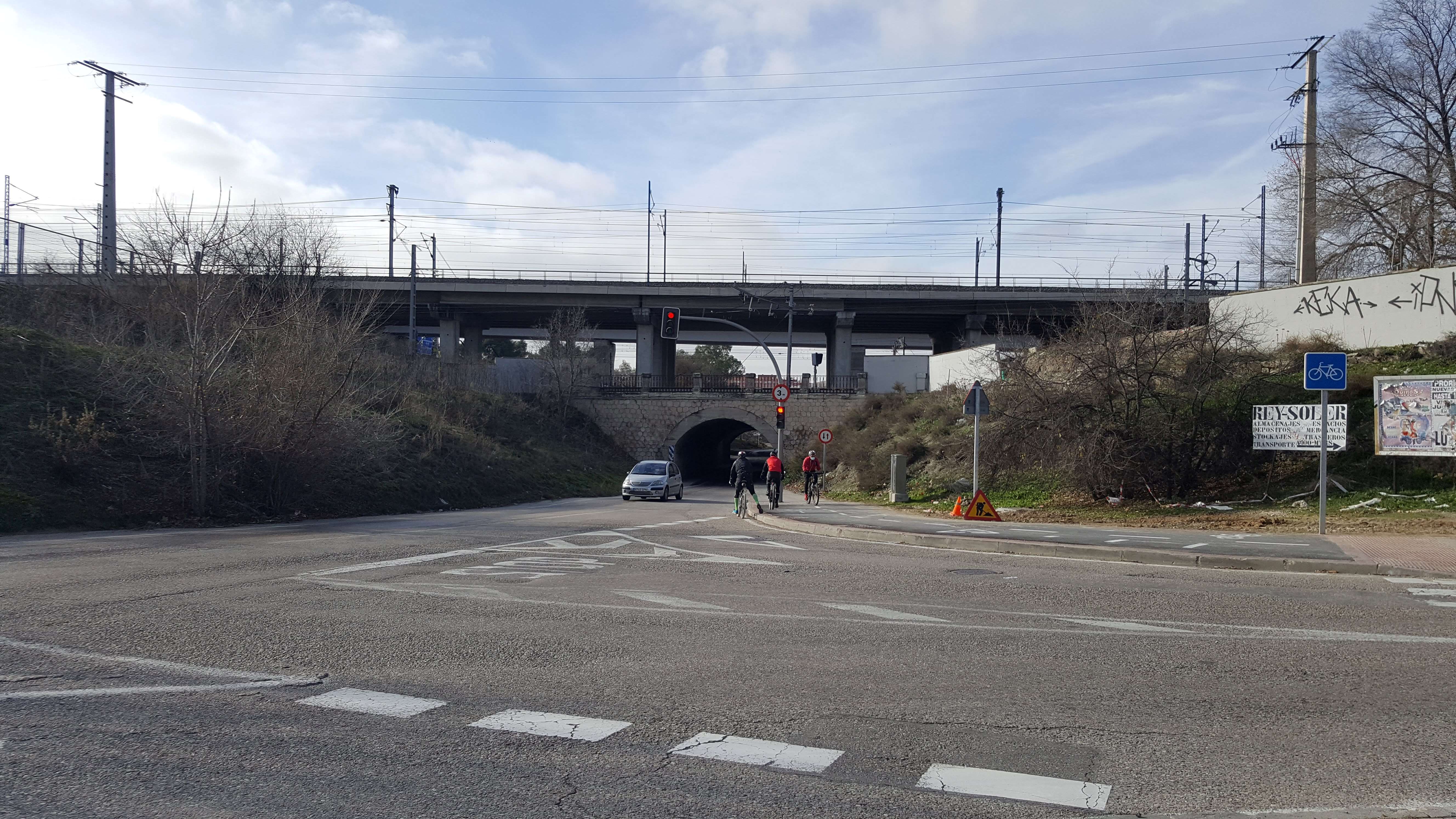 Tunel en prolongacion calle embajadores.