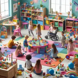 urbanoteca1.jpeg 1. Espacios de Refugio o Urbanoteca: Proponemos la creación de espacios de refugio especialmente diseñados para niños y jóvenes, donde puedan refugiarse durante condiciones climáticas adversas o simplemente disfrutar de actividades bajo techo. Estos espacios estarían equipados con juegos, colchonetas, áreas de lectura y actividades adecuadas para diferentes grupos de edad. Así como personal capacitado para supervisar y guiar a los niños en sus actividades.