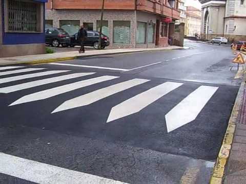 Paso peatones elevado
