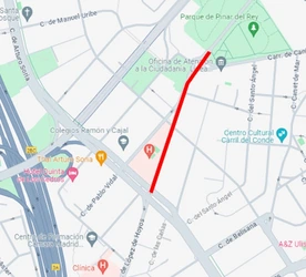 trazado carril bici 