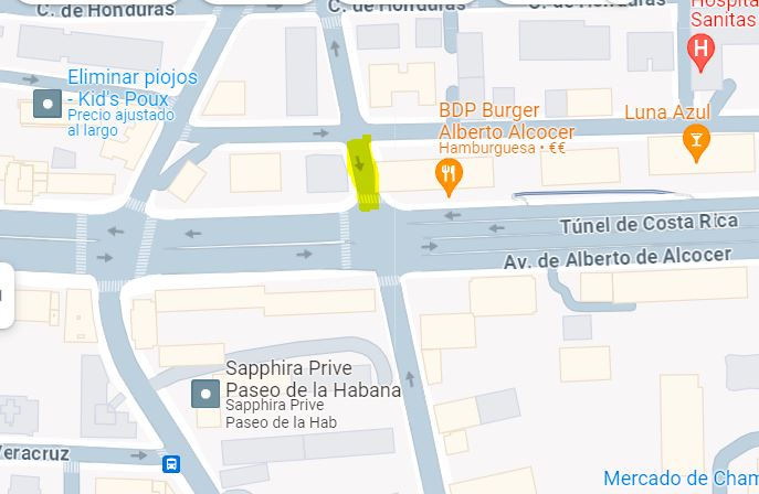 Tramo concreto de la propuesta