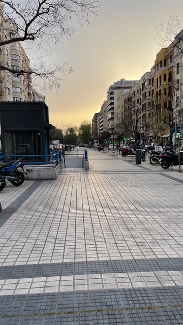 Zona peatonal ReinaVictoria