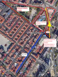 MAPA DESCRIPTIVO DE LAS ACTUACIONES A REALIZAR