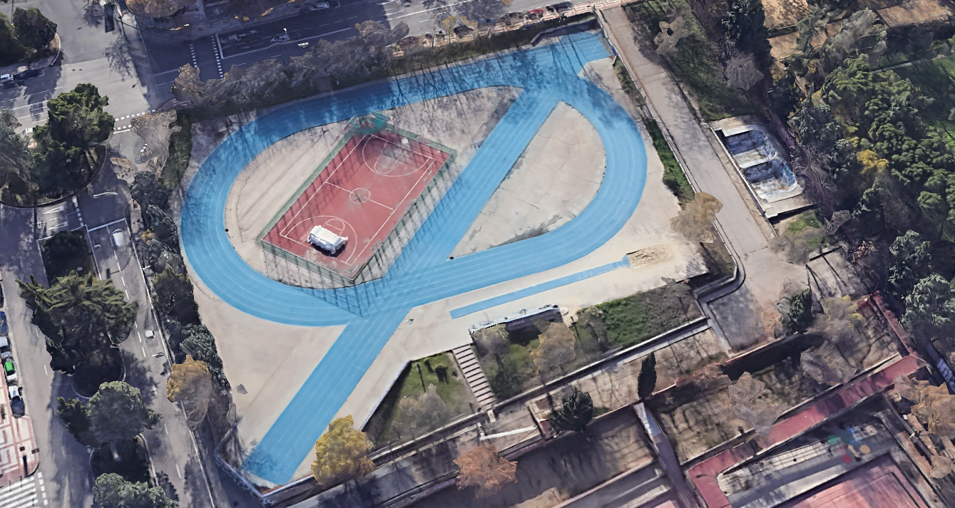 Ejemplo de instalación propuesta actualmente existente (c/ Alcalá 535, Madrid)