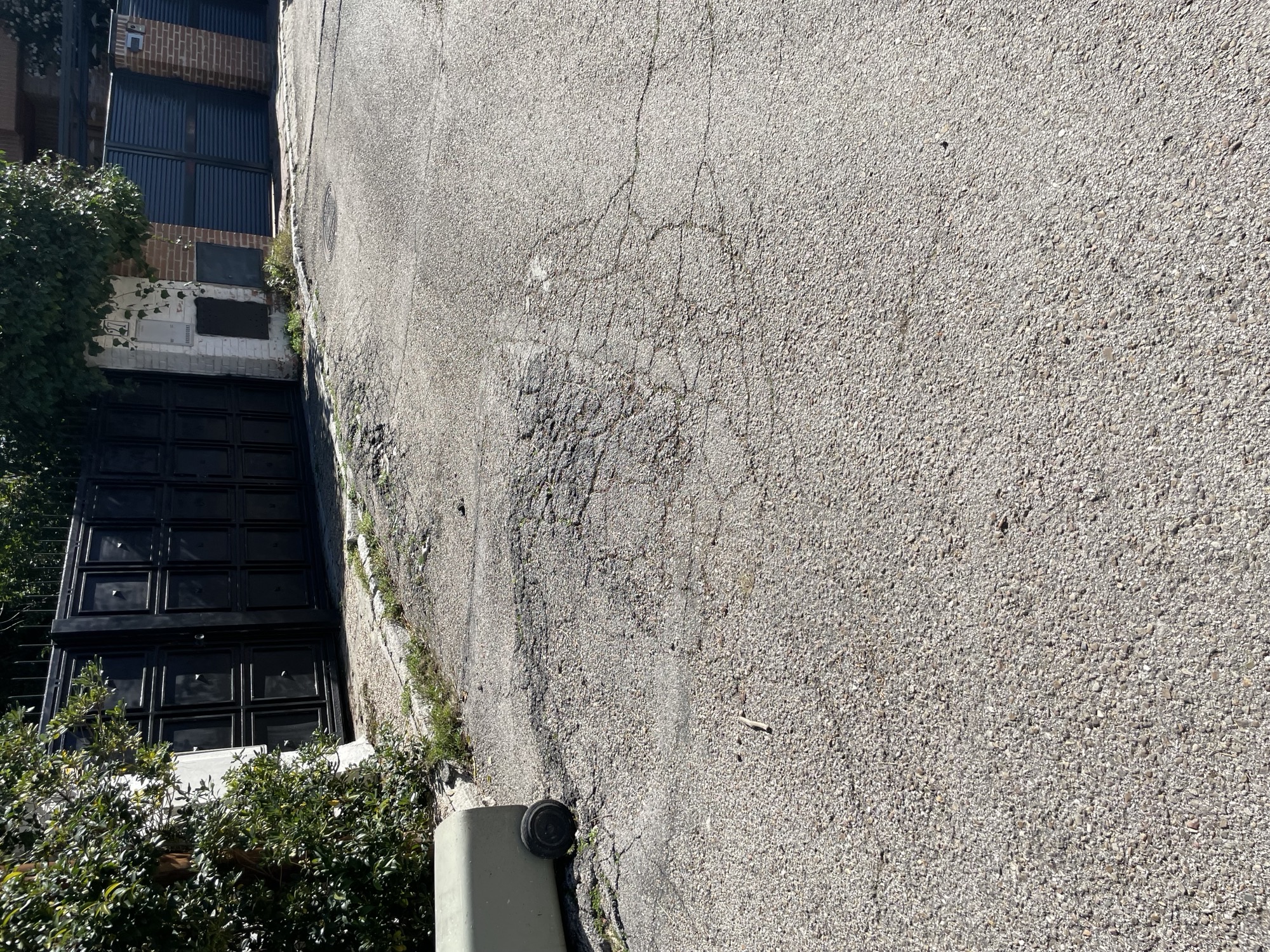 Acera original desaparecida de C/ Cambril 15-39