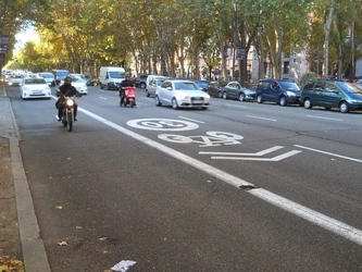 Estado actual de la calle Príncipe de Vergara
