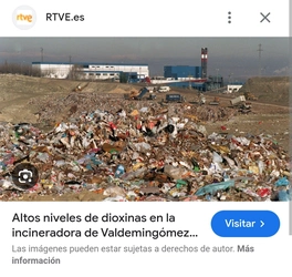 Vertedero e incineradora fuera