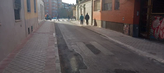 Actuación en aceras.