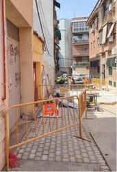 Siguen avanzando los trabajos de pavimentación del resto de tramo de la calle Melisa.