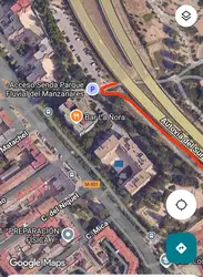 Imagen mapa de la zona