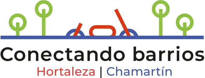Logo del proyecto Conectando Barrios: Hortaleza | Chamartín