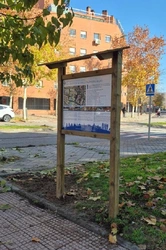 Panel Conjunto Escultórico Palomeras Bajas