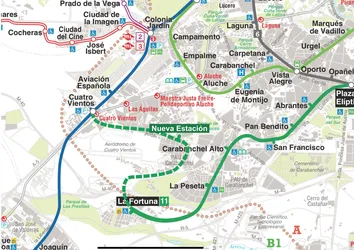 Plano de la propuesta de ampliación