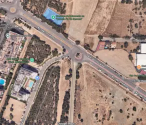 Glorieta Av. de Invierno con Calle Concejal Ginés Meléndez