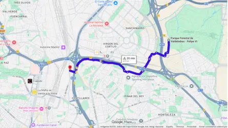 Ruta futuro carril bici