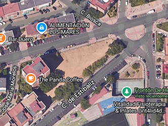 Vista aérea de la parcela