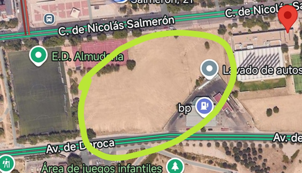 Solar de uso deportivo 