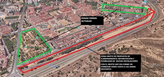 Posible corredor verde
