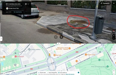 Alcorque Av. Ilustración y Ginzo de Limia