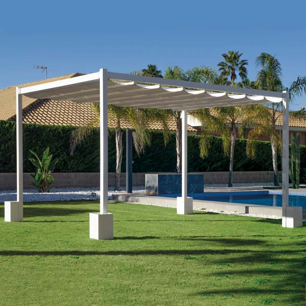 Foto de una pérgola modelo de lo que queremos.