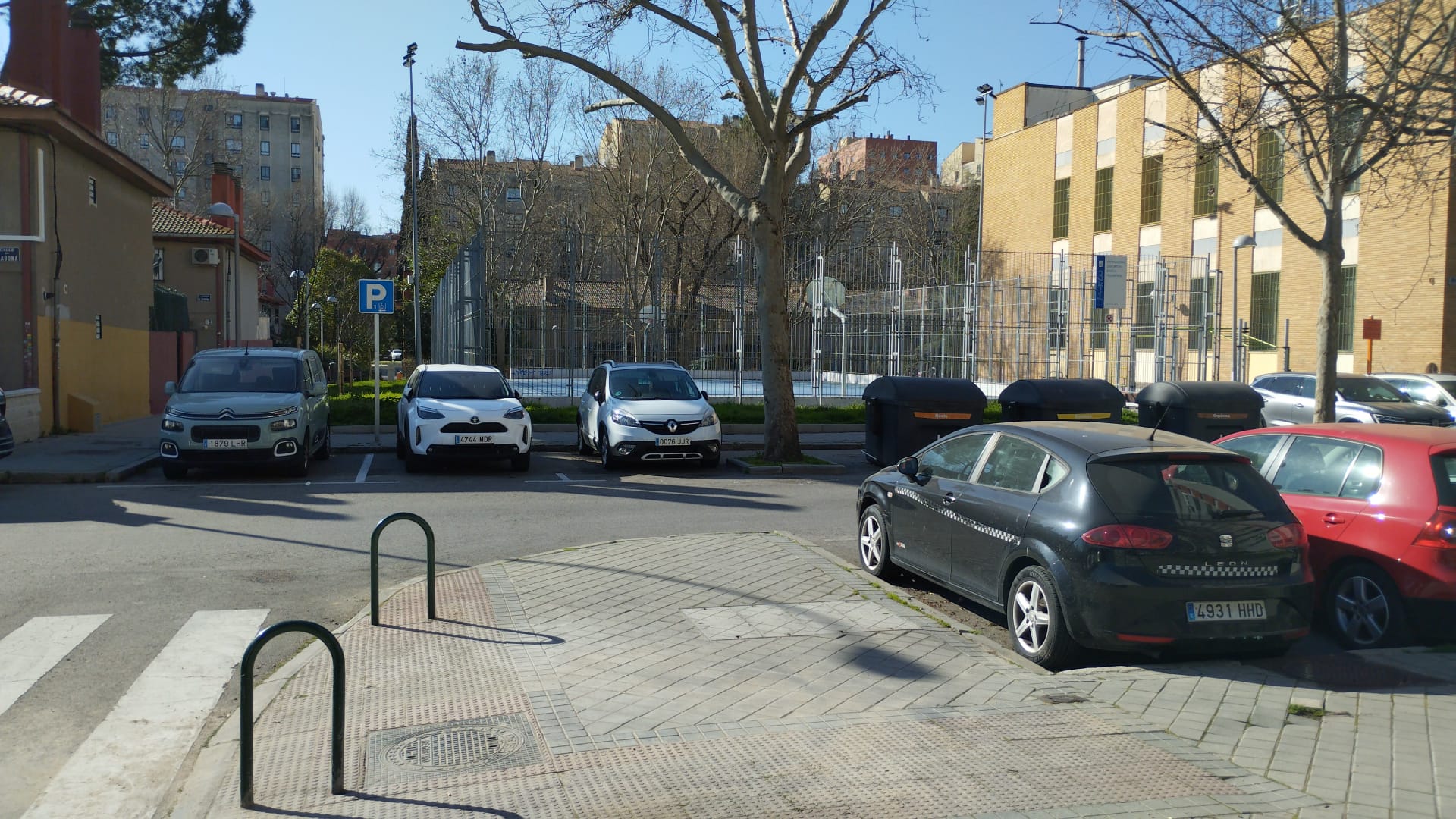 Vista actual de la Instalación Deportiva Básica