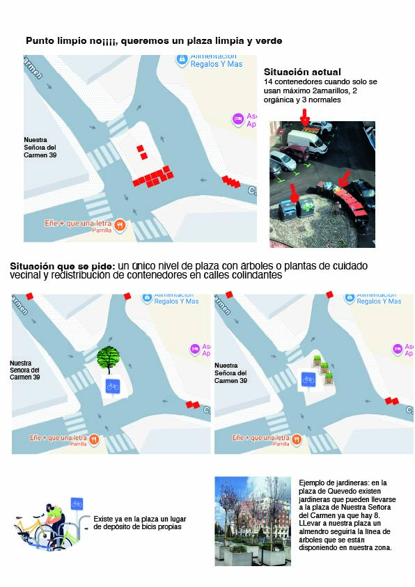 Almendros para la rotonda calle Nuestra señora del carmen 39 